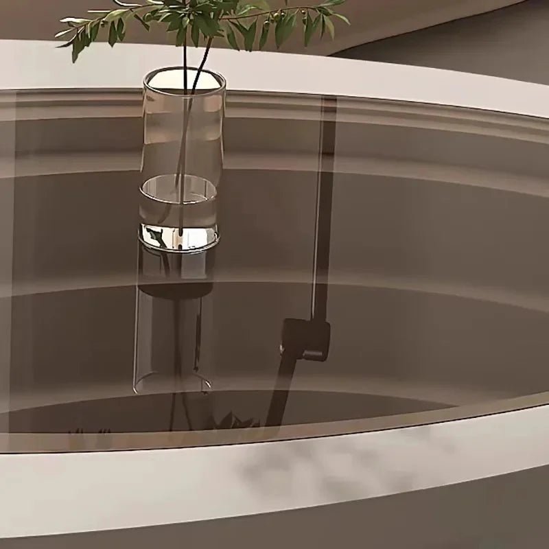 GLAM OVAL Luxury Coffee Tables Living room - MOOAZAA SHOP