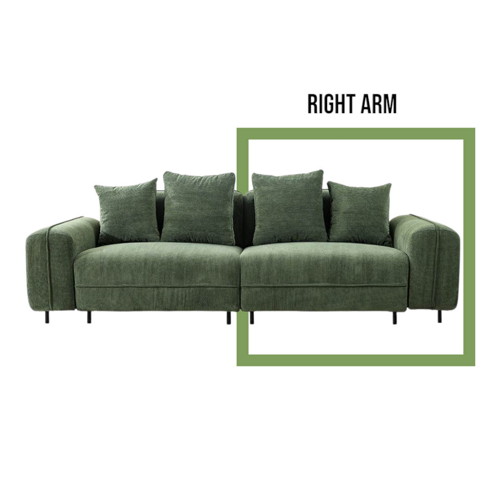 Sky Castle 2-3 Fabric Couch Removable M076
