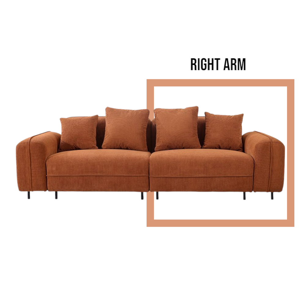 Sky Castle 2-3 Fabric Couch Removable M076