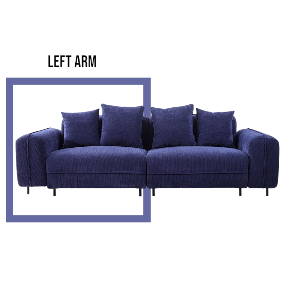 Sky Castle 2-3 Fabric Couch Removable M076