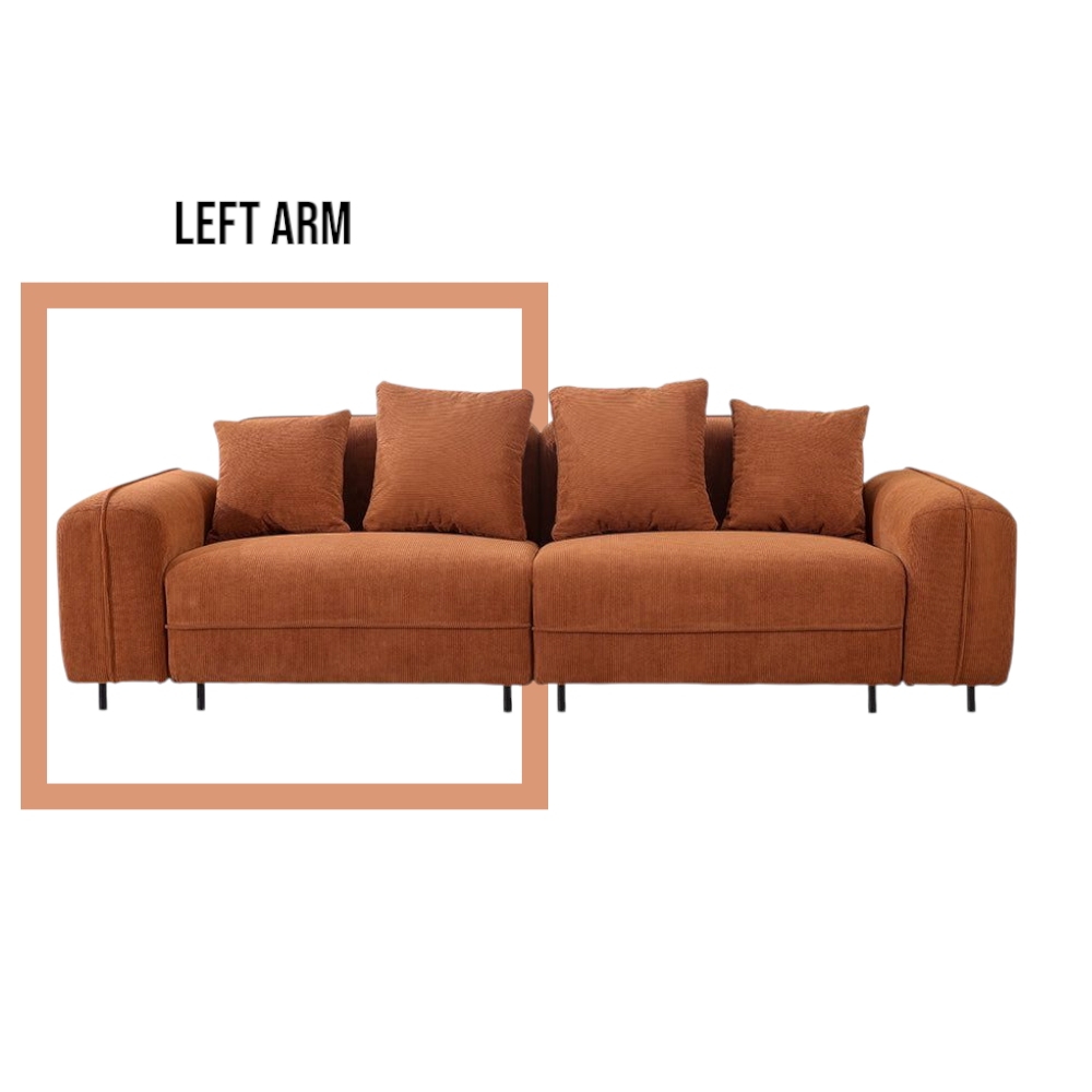 Sky Castle 2-3 Fabric Couch Removable M076