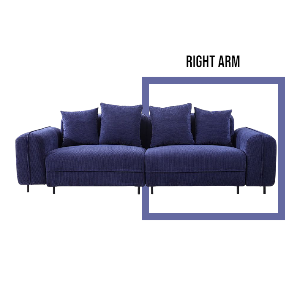 Sky Castle 2-3 Fabric Couch Removable M076