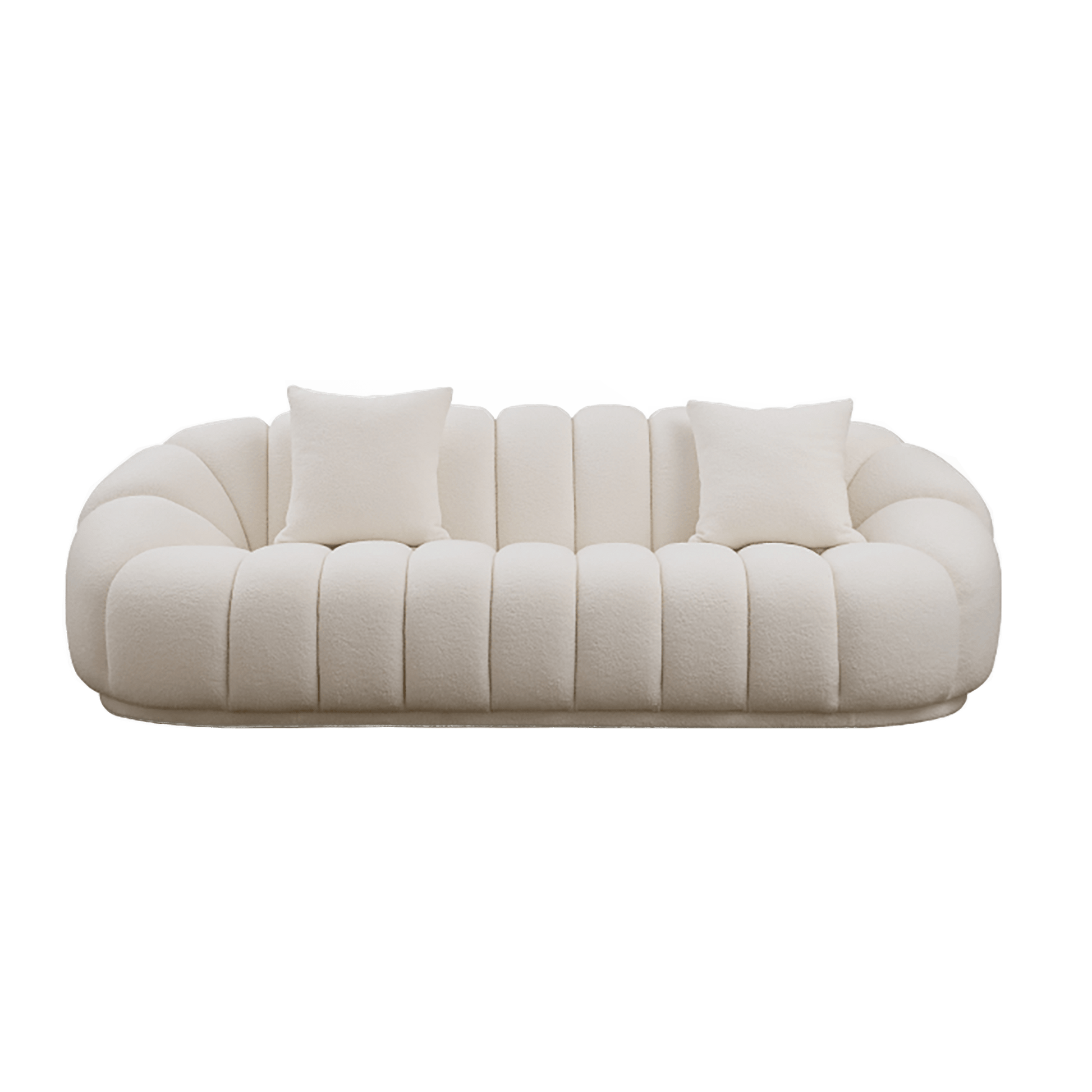 The Pumpkin Modern Three - Seater Sofa - MOOAZAA SHOP