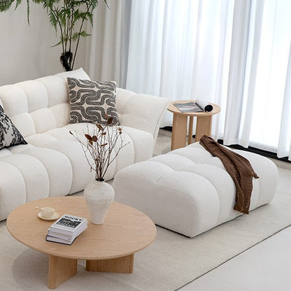Lily White Modular 3-Seater Couch