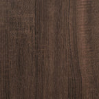 Close-up of dark brown wood texture