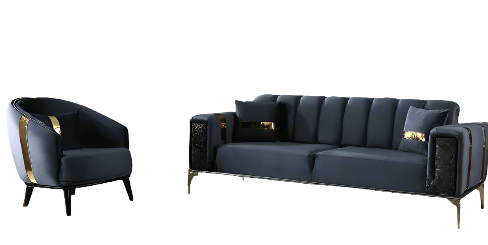 The Lyon Sofa sets in Luxury Velvets