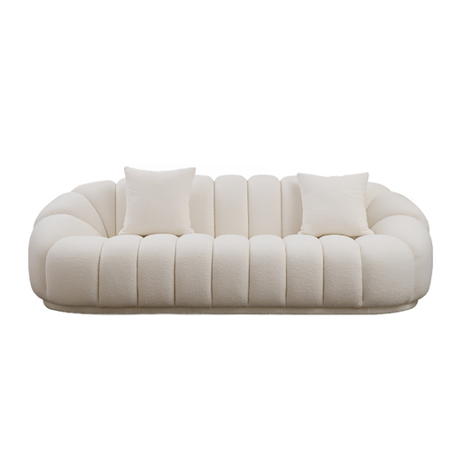 The Pumpkin Modern Three-Seater Sofa M042