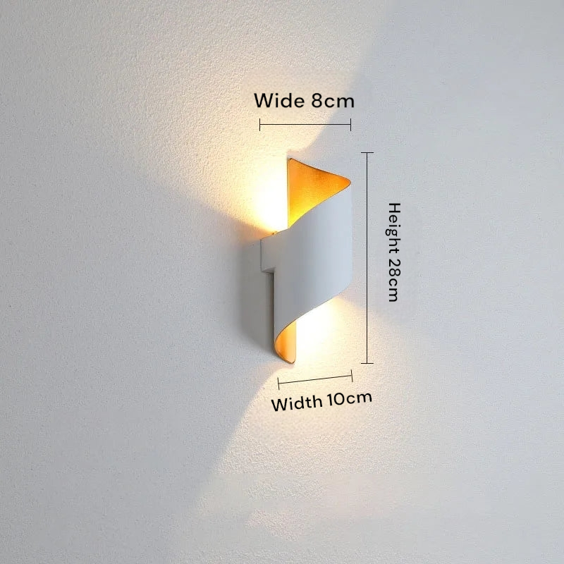 Aura 10W Modern LED Wall Light