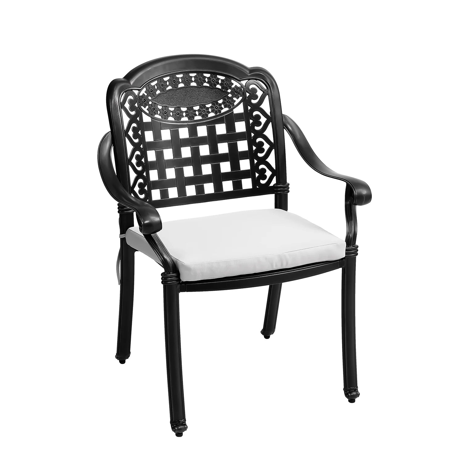 AlumaDine Outdoor dining table and chair set, 3 - piece - MOOAZAA SHOP