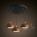 Chic Wood Pendant Light - Modern Nordic Elegance - MOOAZAA 