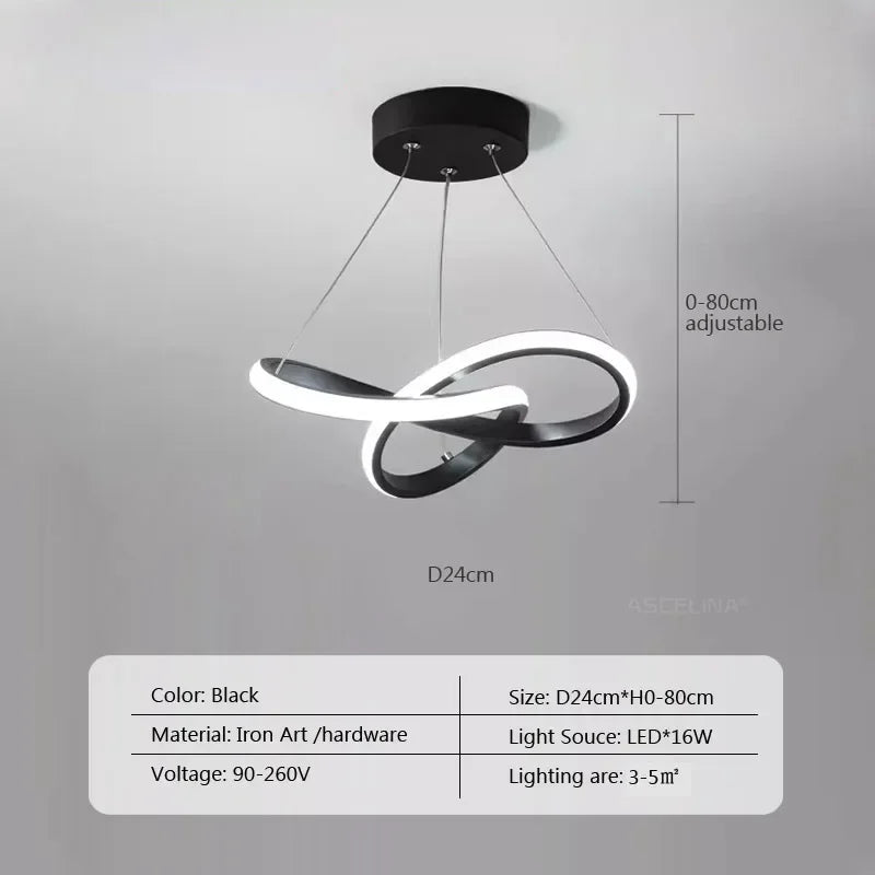 CONKON Minimalist LED Pendant Lamp - Elevate Your Space - MOOAZAA
