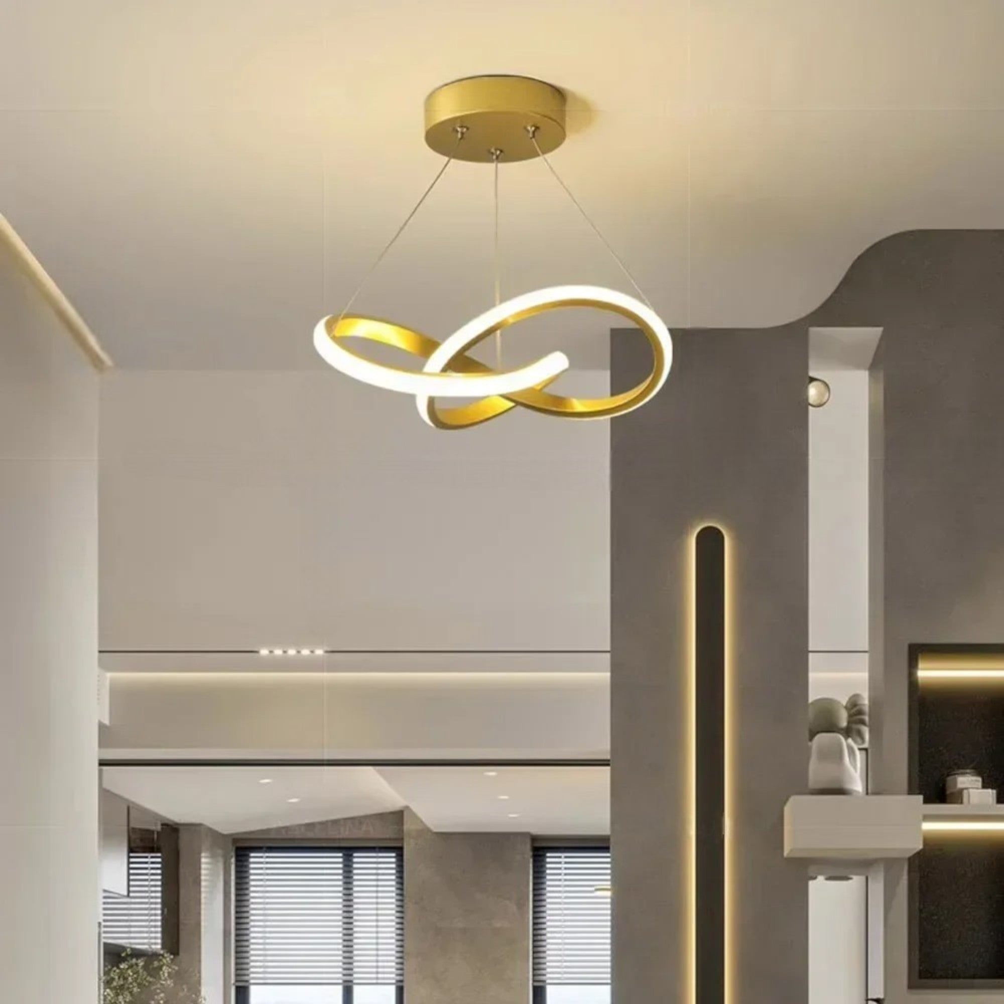 CONKON Minimalist LED Pendant Lamp - Elevate Your Space - MOOAZAA 