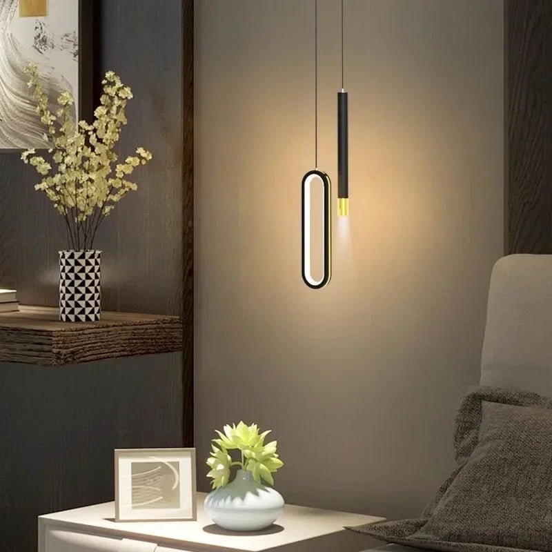 Elegant Nordic Minimalist LED Pendant Lamp - MOOAZAA 