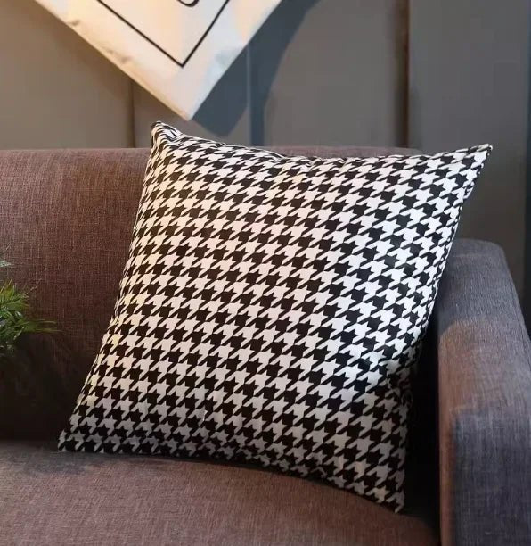 Fancy Brown Velvet Sofa, L - shaped - MOOAZAA SHOP
