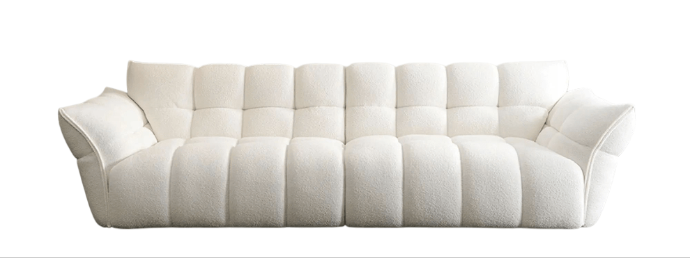 LILY White Modular 3 - Seater Couch - MOOAZAA