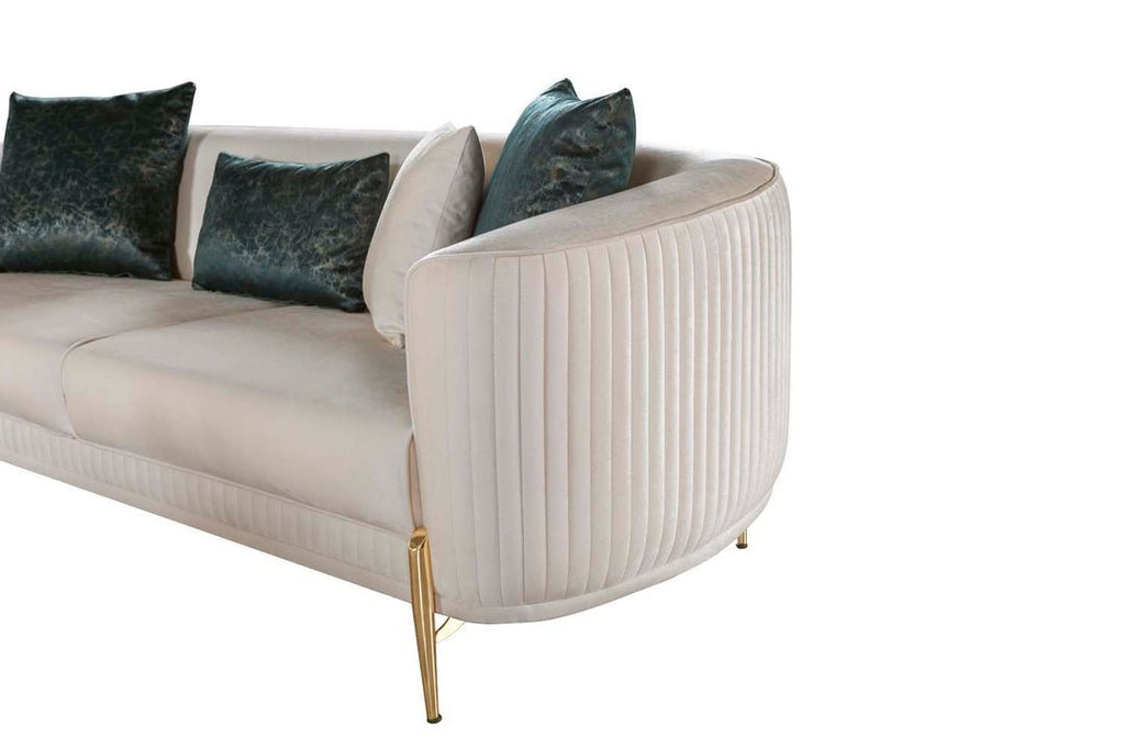 Lisbon Modern Sofas Velvet - MOOAZAA SHOP