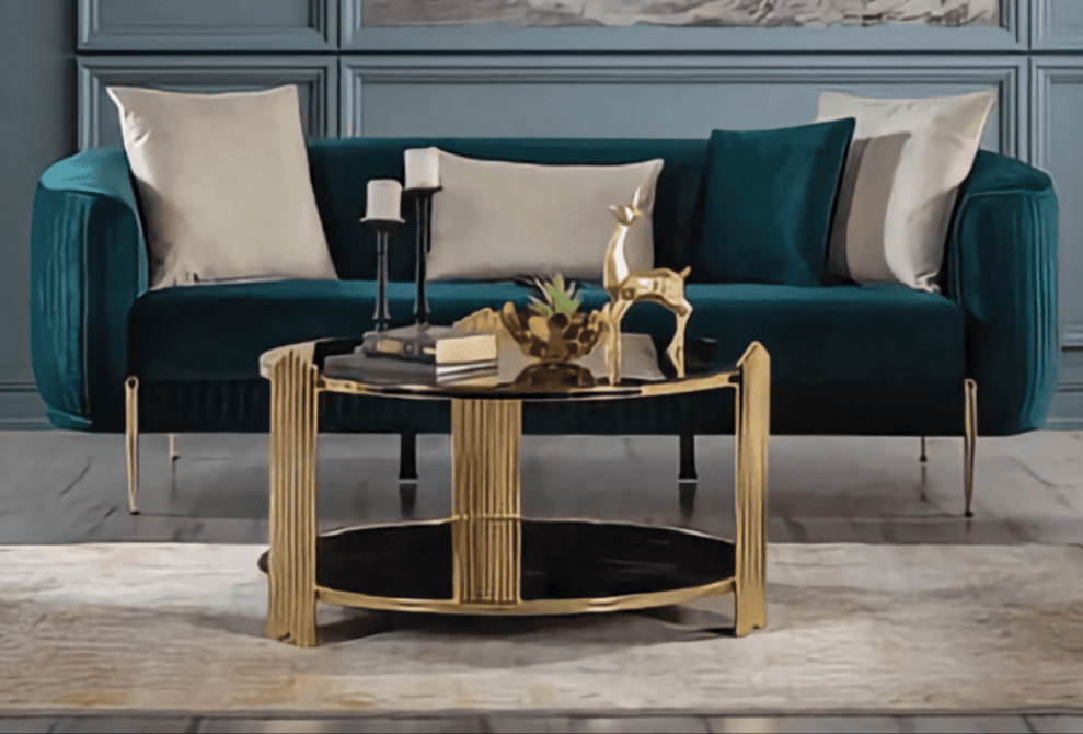 Lisbon Modern Sofas Velvet - MOOAZAA