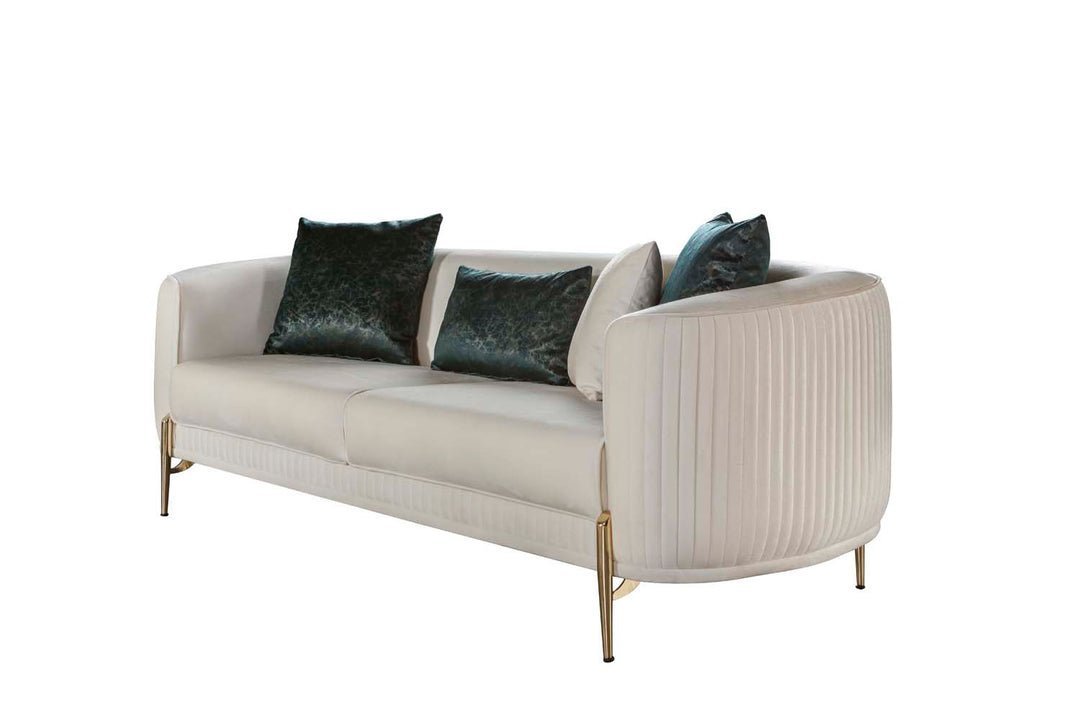 Lisbon Modern Sofas Velvet - MOOAZAA