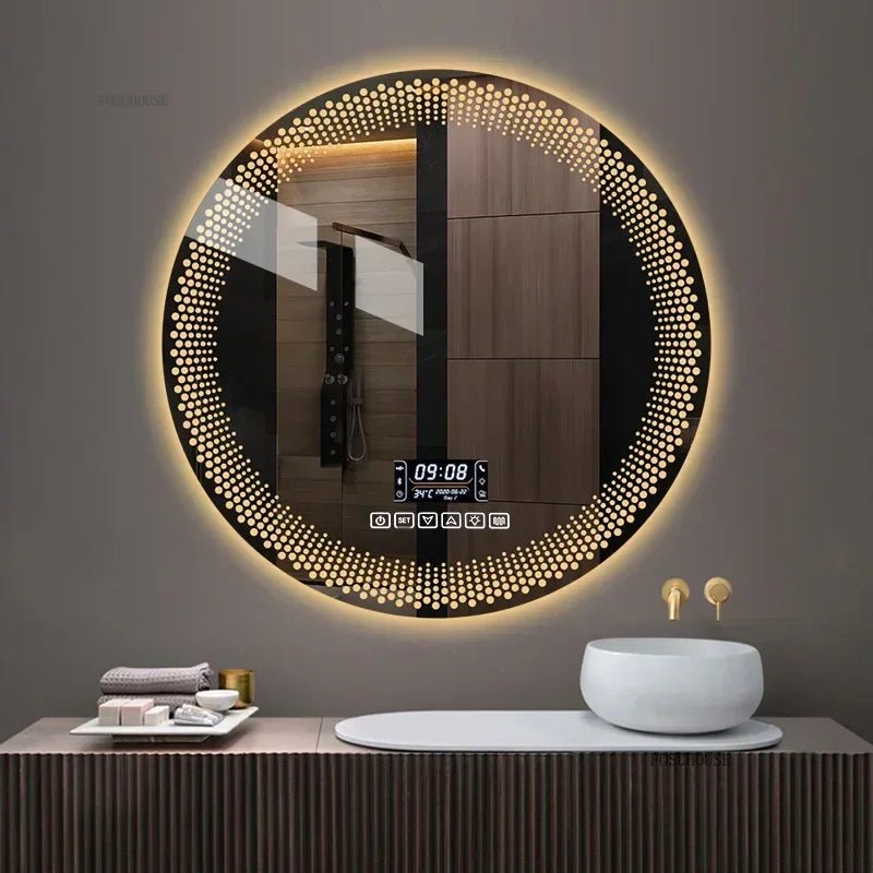 LUXURY SHINY TOUCH LED MIRROR - MOOAZAA SHOP