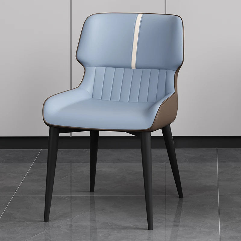 Marme Nordic Leather Dining Chair - MOOAZAA SHOP