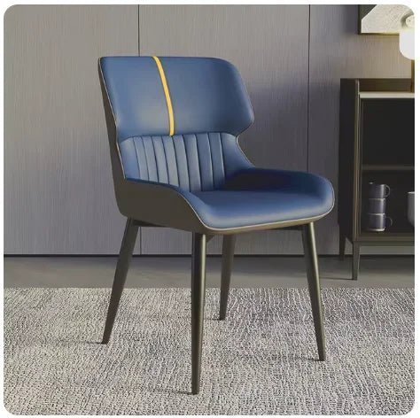 Marme Nordic Leather Dining Chair - MOOAZAA SHOP