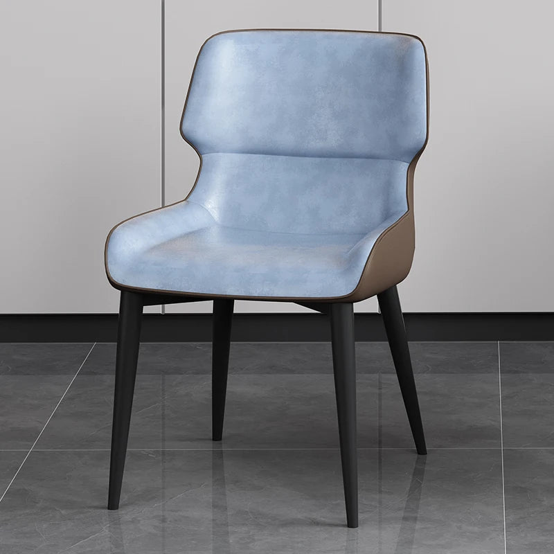 Marme Nordic Leather Dining Chair - MOOAZAA SHOP