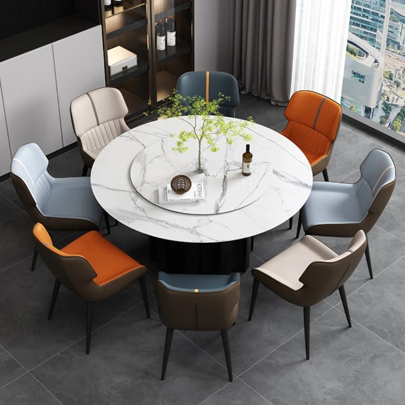 Marme Nordic Leather Dining Chair - MOOAZAA SHOP