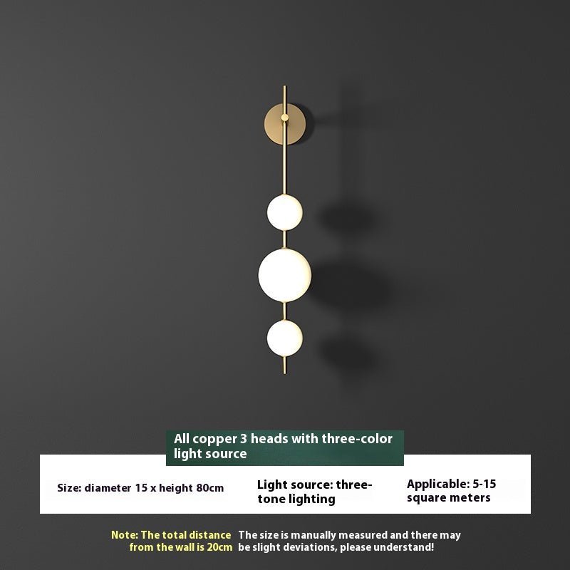 Modern LED Wall Lamp for Aisle, Stairway, Exhibition Hall - Opper Background Wall Light - MOOAZAA 