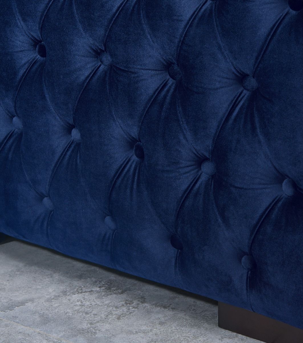 Moscow Sofas Sets in Luxury Navy blue Velvet - MOOAZAA