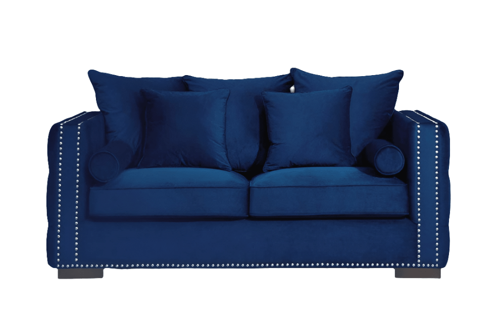 Moscow Sofas Sets in Luxury Navy blue Velvet - MOOAZAA SHOP