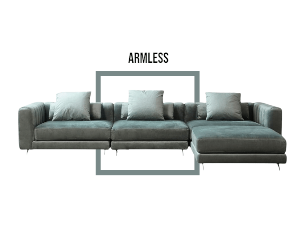 Muses Modern Leather Sectional Corner Sofa With Cushions - MOOAZAA SHOP