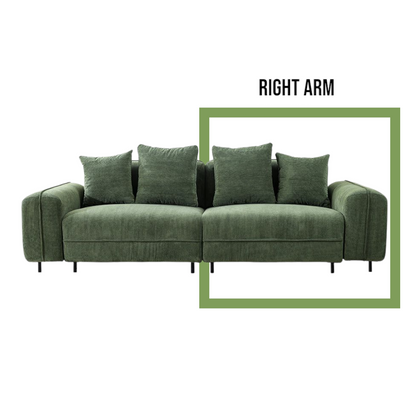 Sky Castle 2-3 Fabric Couch Removable M076