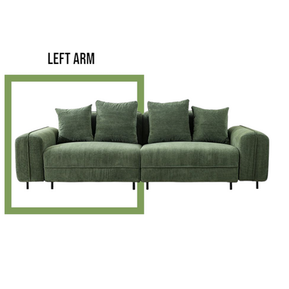 Sky Castle 2-3 Fabric Couch Removable M076