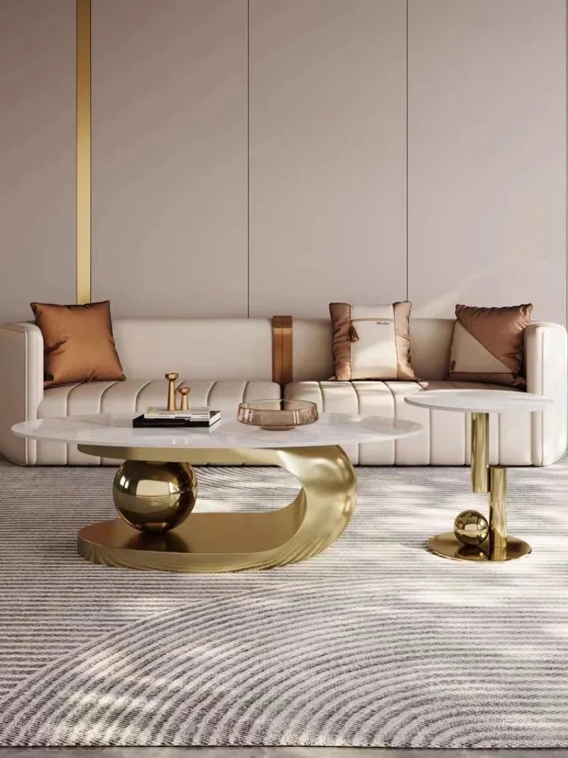 SLATE COFFEE TABLE, Living Room, Modern Design - MOOAZAA SHOP