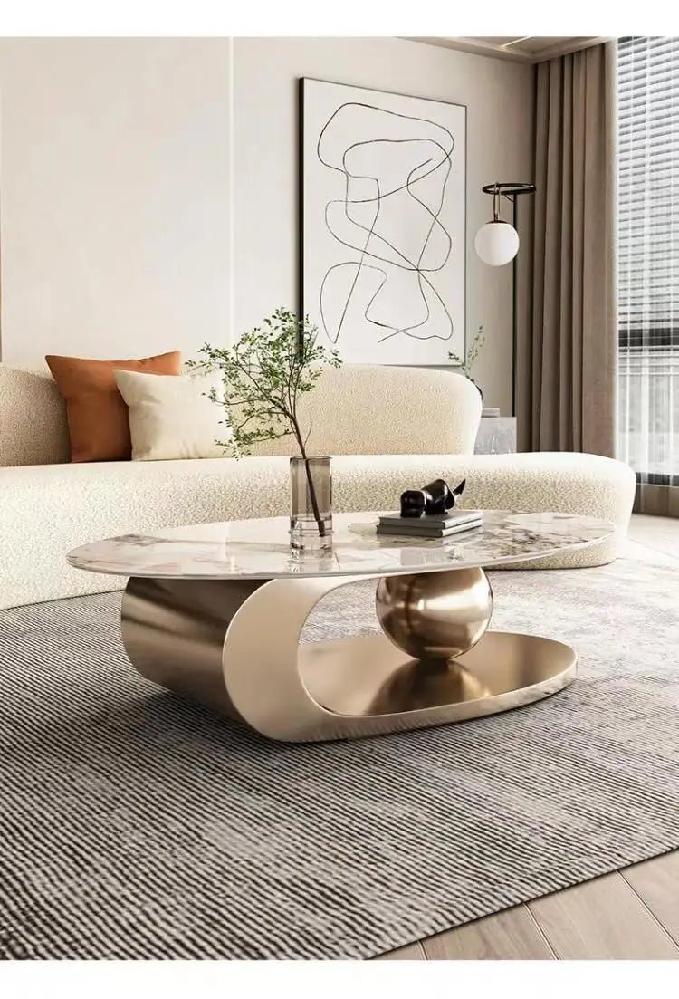 SLATE COFFEE TABLE, Living Room, Modern Design - MOOAZAA SHOP