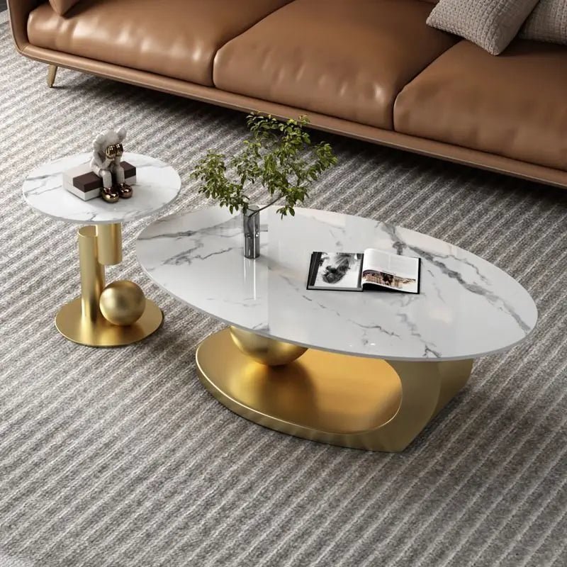 SLATE COFFEE TABLE, Living Room, Modern Design - MOOAZAA SHOP