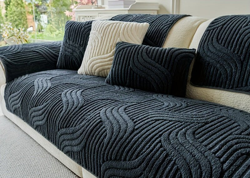The Plush Protector Sofa Cover - MOOAZAA 