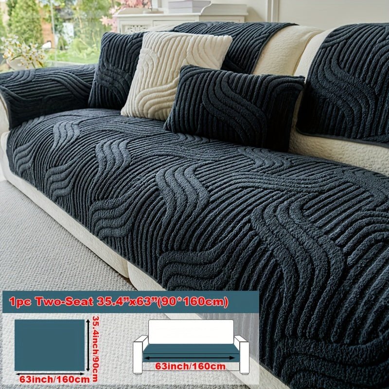 The Plush Protector Sofa Cover - MOOAZAA