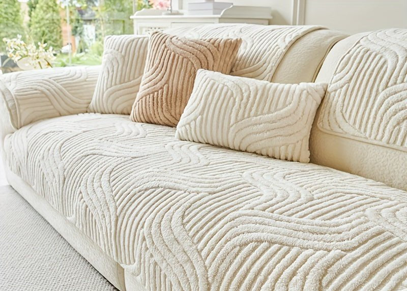 The Plush Protector Sofa Cover - MOOAZAA 