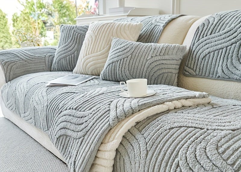 The Plush Protector Sofa Cover - MOOAZAA 