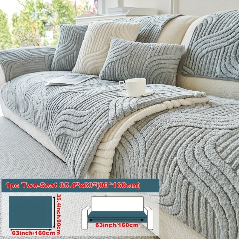 The Plush Protector Sofa Cover - MOOAZAA