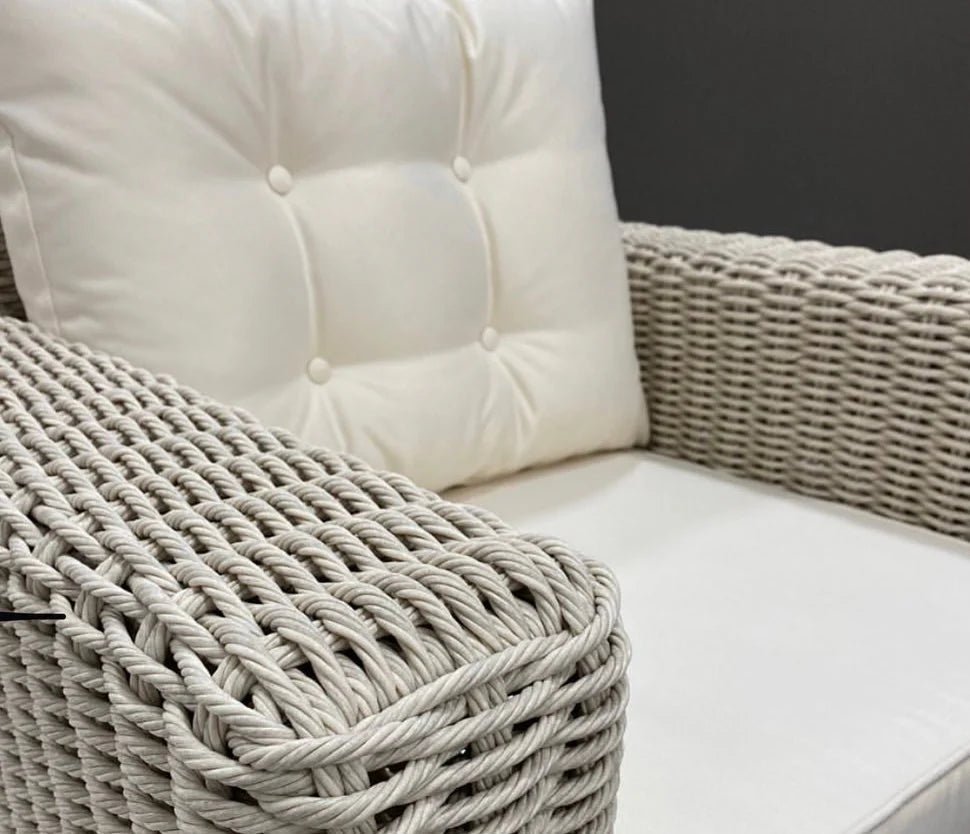 The Quartzite Garden Suite Rattan Sofas Set - MOOAZAA 