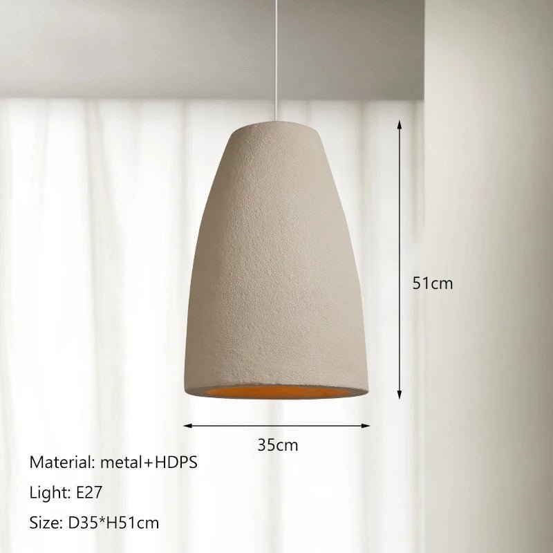 WABI CREAM And WHITE Hanging LED Light - MOOAZAA