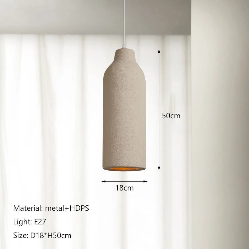 WABI CREAM And WHITE Hanging LED Light - MOOAZAA 
