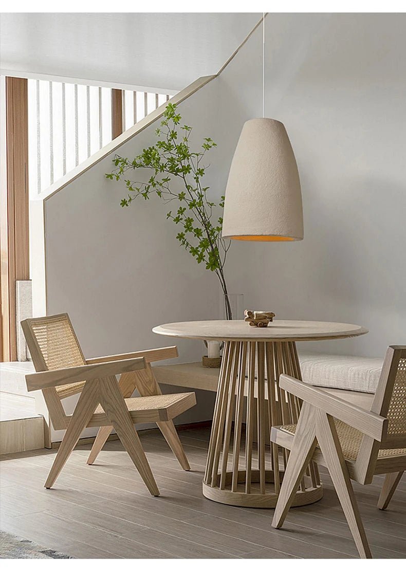 WABI CREAM,WHITE Hanging LED Light - MOOAZAA SHOP